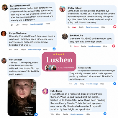 Lushen™ Collagen Peptide Eye Patches